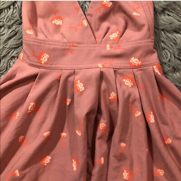 Free People mauve dandelion halter dress, size 6 - Picture 3 of 10